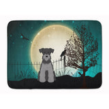 Caroline'S Treasures Halloween Scary Miniature Schanuzer Floor Mat, 19 X 27, Multicolor