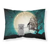 Caroline'S Treasures Halloween Scary Glen Of Imal Grey Fabric Standard Pillowcase Bb2249Pillowcase, Multicolor