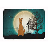 Caroline'S Treasures Halloween Scary Irish Terrier Floor Mat, 19 X 27, Multicolor