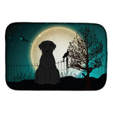 Caroline'S Treasures Halloween Scary Giant Schnauzer Dish Drying Mat, 14 X 21