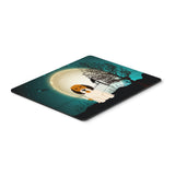 Caroline'S Treasures Halloween Scary Petit Basset Griffon Vendeen Mouse Pad, Multicolor, 7.75X9.25 (Bb2269Mp)
