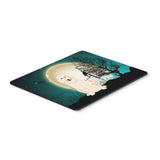 Caroline'S Treasures Halloween Scary Great Pyrenees Mouse Pad, Multicolor, 7.75X9.25 (Bb2273Mp)