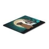 Caroline'S Treasures Halloween Scary Bullmastiff Mouse Pad, Multicolor, 7.75X9.25 (Bb2274Mp)