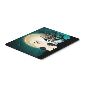 Caroline'S Treasures Halloween Scary Old English Sheepdog Mouse Pad, Multicolor, 7.75X9.25 (Bb2286Mp)