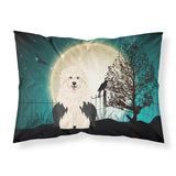 Caroline'S Treasures Halloween Scary Old English Sheepdog Fabric Standard Pillowcase Bb2286Pillowcase, Multicolor
