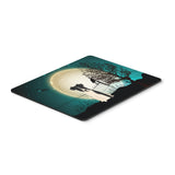 Caroline'S Treasures Halloween Scary Smooth Fox Terrier Mouse Pad, Multicolor, 7.75X9.25 (Bb2288Mp)