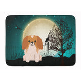 Caroline'S Treasures Halloween Scary Pekingnese Red White Floor Mat, 19 X 27, Multicolor