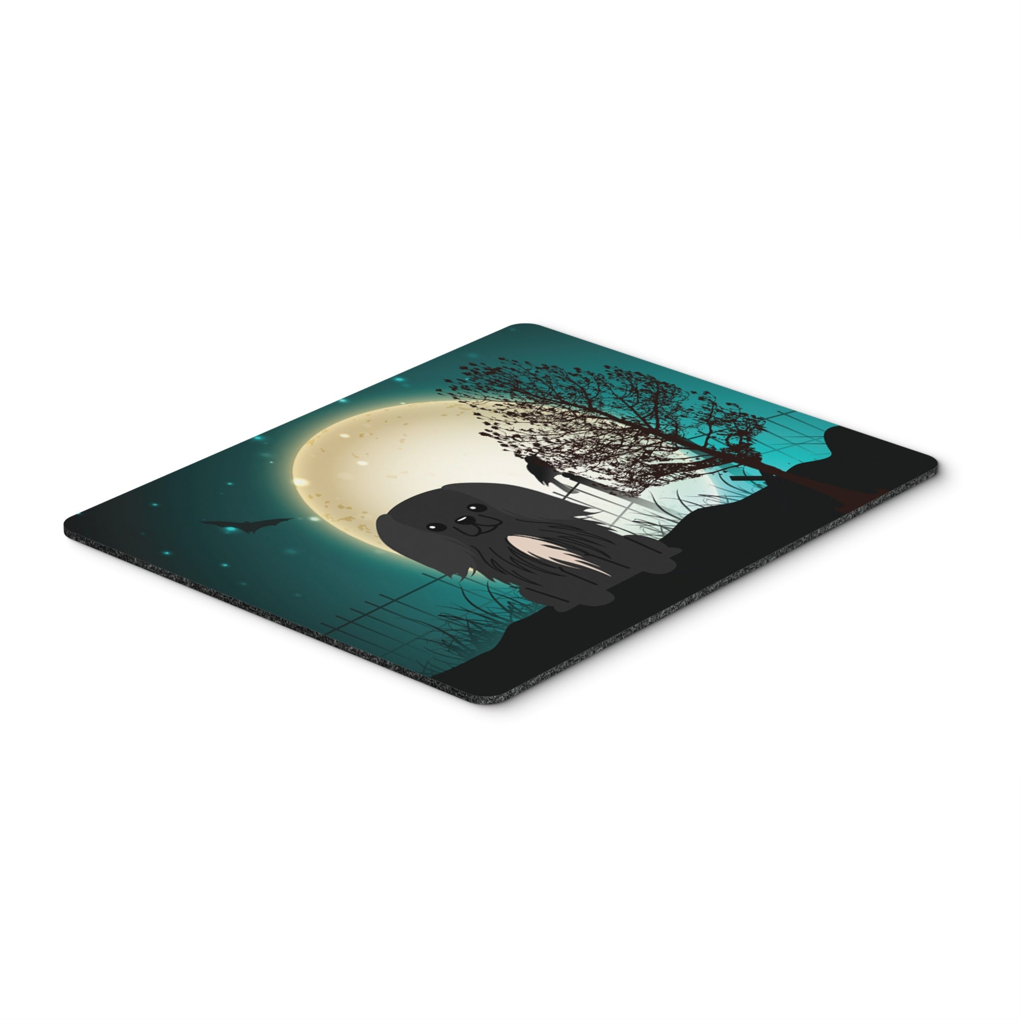Caroline'S Treasures Halloween Scary Pekingese Black Mouse Pad, Multicolor, 7.75X9.25 (Bb2297Mp)