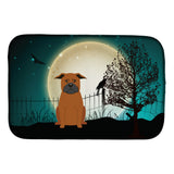 Caroline'S Treasures Halloween Scary Chinese Chongqing Dog Dish Drying Mat, 14 X 21