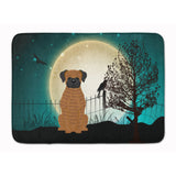 Caroline'S Treasures Halloween Scary Brindle Boxer Floor Mat, 19 X 27, Multicolor