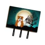 Caroline'S Treasures Halloween Scary English Bulldog Red White Leash Or Key Holder Bb2310Th68, Triple