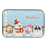 Caroline'S Treasures Bb2342Ddm Dish Drying Mat, 14 X 21, Christmas Carolers