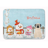 Caroline'S Treasures Merry Christmas Carolers Mastiff White, 19 X 27, Multicolor