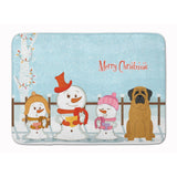 Caroline'S Treasures Merry Christmas Carolers Mastiff Floor Mat, 19 X 27, Multicolor