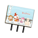Caroline'S Treasures Merry Christmas Carolers Lowchen Leash Or Key Holder Bb2350Th68, Triple, Multicolor