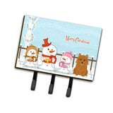 Caroline'S Treasures Merry Christmas Carolers Norwich Terrier Leash Or Key Holder Bb2351Th68, Triple, Multicolor