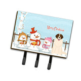 Caroline'S Treasures Christmas Carolers Merry Moscow Watchdog Leash Or Key Holder Bb2358Th68, Triple