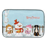 Caroline'S Treasures Bb2368Ddm Dish Drying Mat, 14 X 21, Christmas Carolers