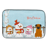 Caroline'S Treasures Bb2370Ddm Dish Drying Mat, 14 X 21, Christmas Carolers