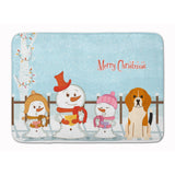 Caroline'S Treasures Merry Christmas Beagle Tricolor Floor Mat, 19 X 27, Multicolor