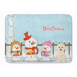 Caroline'S Treasures Merry Christmas Carolers Westie Floor Mat, 19 X 27, Multicolor