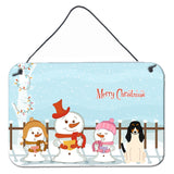 Caroline'S Treasures Christmas Carolers Merry Swiss Hound Wall Or Door Hanging Prints Bb2375Ds812, 8 X 12