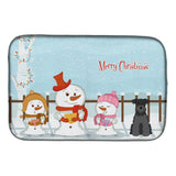 Caroline'S Treasures Bb2382Ddm Dish Drying Mat, 14 X 21, Christmas Carolers