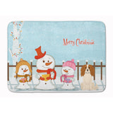 Caroline'S Treasures Merry Christmas Cavalier Spaniel Floor Mat, 19 X 27, Multicolor