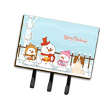 Caroline'S Treasures Christmas Carolers Merry Cavalier Spaniel Leash Or Key Holder Bb2389Th68, Triple