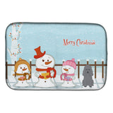 Caroline'S Treasures Bb2399Ddm Dish Drying Mat, 14 X 21, Christmas Carolers