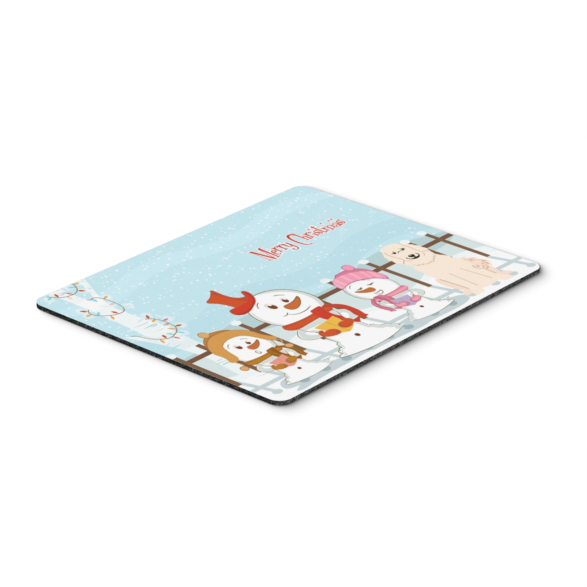 Caroline'S Treasures Merry Christmas Carolers Great Pyrenees Mouse Pad, Multicolor, 7.75X9.25 (Bb2414Mp)