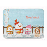 Caroline'S Treasures Christmas Carolers Shih Tzu Red White Floor Mat, 19 X 27, Multicolor
