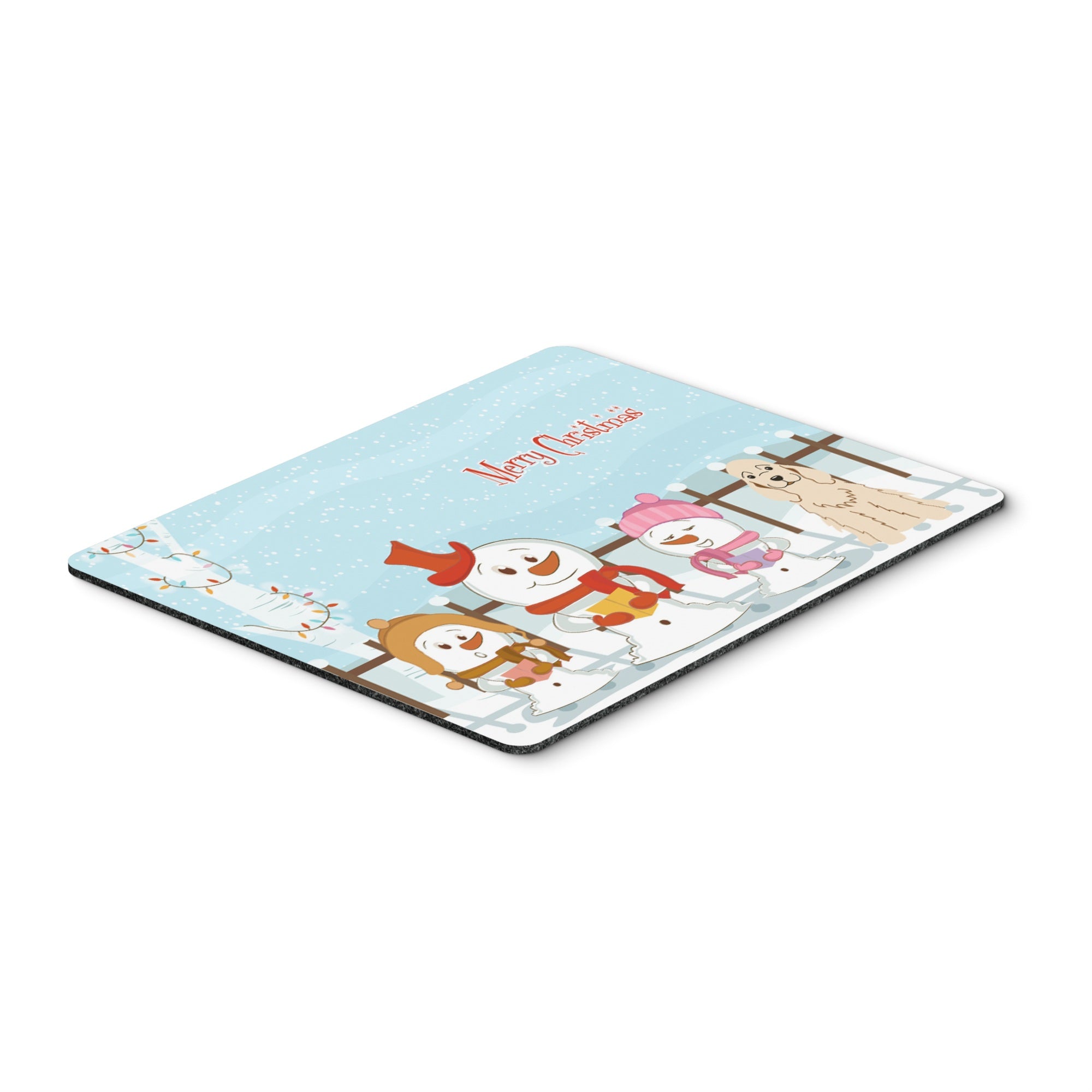 Caroline'S Treasures Merry Christmas Carolers Cocker Spaniel Buff Mouse Pad, Multicolor, 7.75X9.25 (Bb2425Mp)