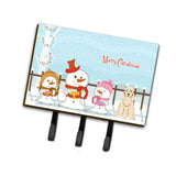 Caroline'S Treasures Merry Christmas Carolers Cocker Spaniel Buff Leash Or Key Holder Bb2425Th68, Triple, Multicolor