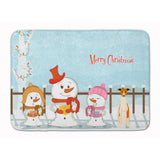 Caroline'S Treasures Merry Christmas Carolers Whippet Floor Mat, 19 X 27, Multicolor