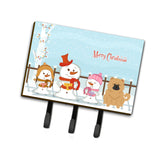Caroline'S Treasures Merry Christmas Carolers Chow Cream Leash Or Key Holder Bb2475Th68, Triple, Multicolor