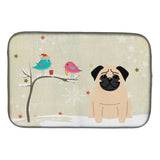Caroline'S Treasures Bb2480Ddm Dish Drying Mat, 14 X 21, Christmas Presents