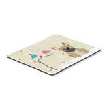 Caroline'S Treasures Christmas Presents, French Bulldog Cream Mouse Pad, Multicolor, 7.75X9.25 (Bb2482Mp)