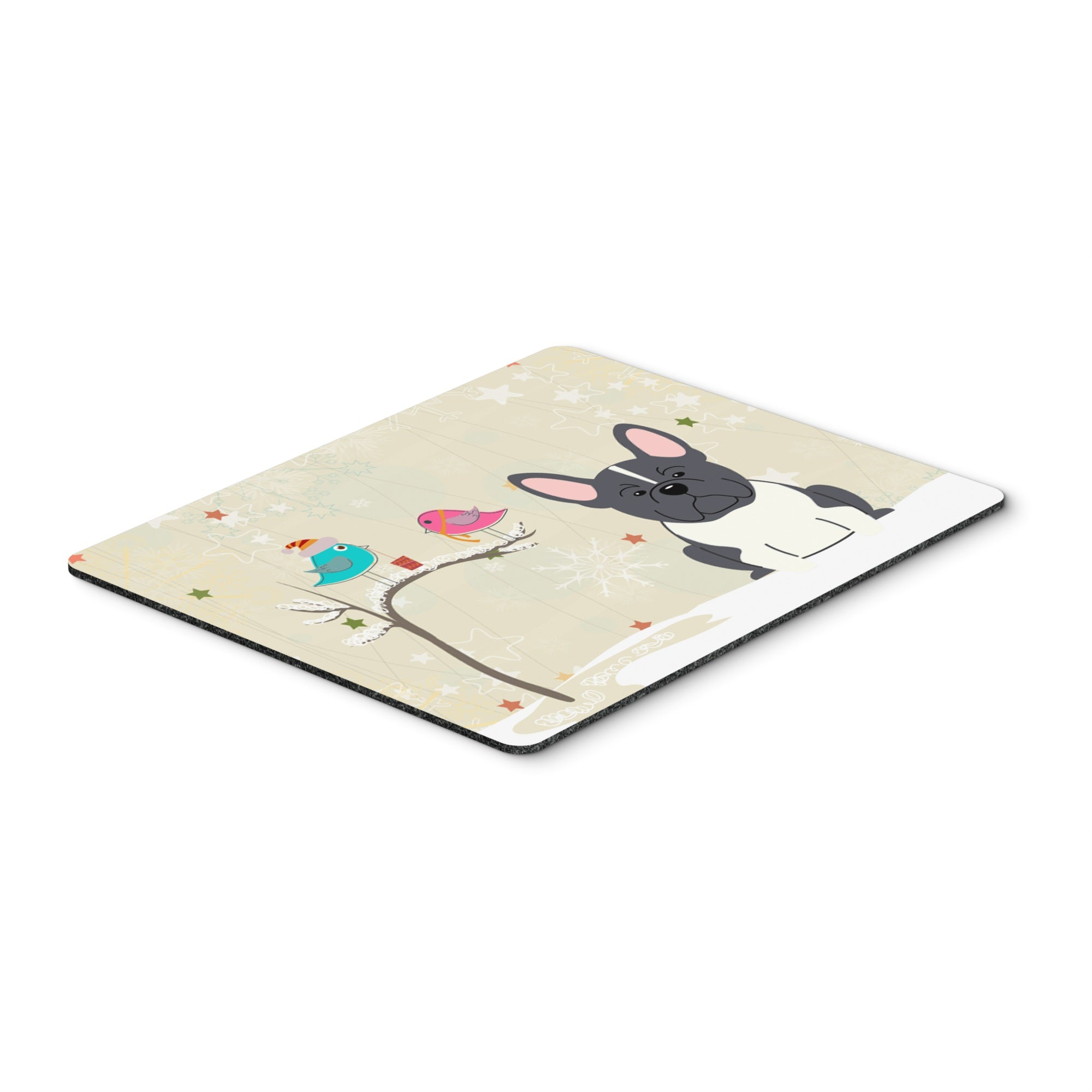 Caroline'S Treasures Christmas Presents, French Bulldog Mouse Pad, Multicolor, 7.75X9.25 (Bb2484Mp)