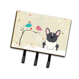 Caroline'S Treasures Christmas Presents Friends French Bulldog Black White Leash Or Key Holder Bb2484Th68, Triple
