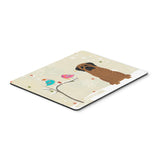 Caroline'S Treasures Christmas Presents, Mastiff Brindle Mouse Pad, Multicolor, 7.75X9.25 (Bb2487Mp)