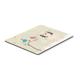 Caroline'S Treasures Christmas Presents Between Friends Lowchen Mouse Pad, Multicolor, 7.75X9.25 (Bb2491Mp)