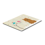 Caroline'S Treasures Christmas Presents, Norwich Terrier Mouse Pad, Multicolor, 7.75X9.25 (Bb2492Mp)