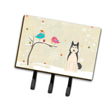 Caroline'S Treasures Christmas Presents Friends West Siberian Laika Spitz Leash Or Key Holder Bb2497Th68, Triple