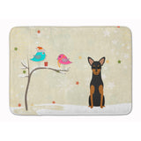 Caroline'S Treasures Christmas Presents Manchester Terrier Floor Mat, 19 X 27, Multicolor
