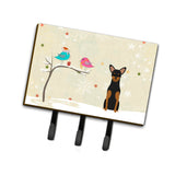 Caroline'S Treasures Christmas Presents Friends Manchester Terrier Leash Or Key Holder Bb2500Th68, Triple