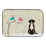 Caroline'S Treasures Bb2509Ddm Dish Drying Mat, 14 X 21, Christmas Presents
