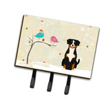 Caroline'S Treasures Christmas Presents Between Friends Entlebucher Leash Or Key Holder Bb2510Th68, Triple, Multicolor