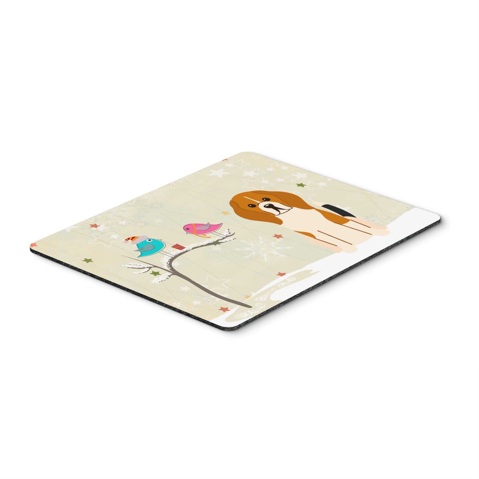 Caroline'S Treasures Christmas Presents, Beagle Tricolor Mouse Pad, Multicolor, 7.75X9.25 (Bb2512Mp)