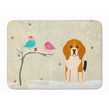Caroline'S Treasures Christmas Presents Beagle Tricolor Floor Mat, 19 X 27, Multicolor